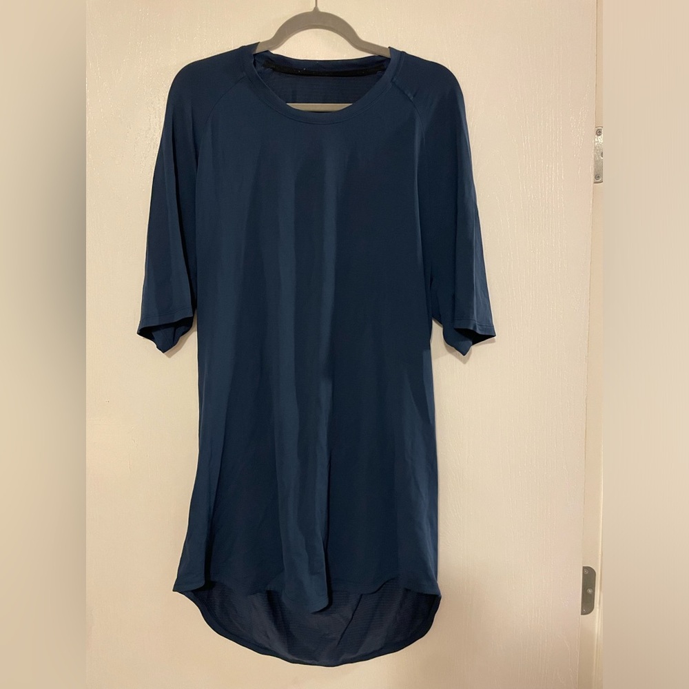 lululemon athletica Navy Short Sleeve Tee